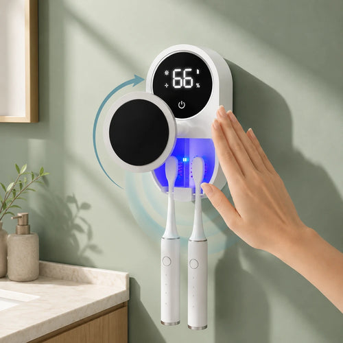 Sarven Living™ UV Toothbrush Care Station